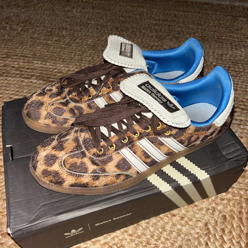Adidas Leopard Print Sneakers
